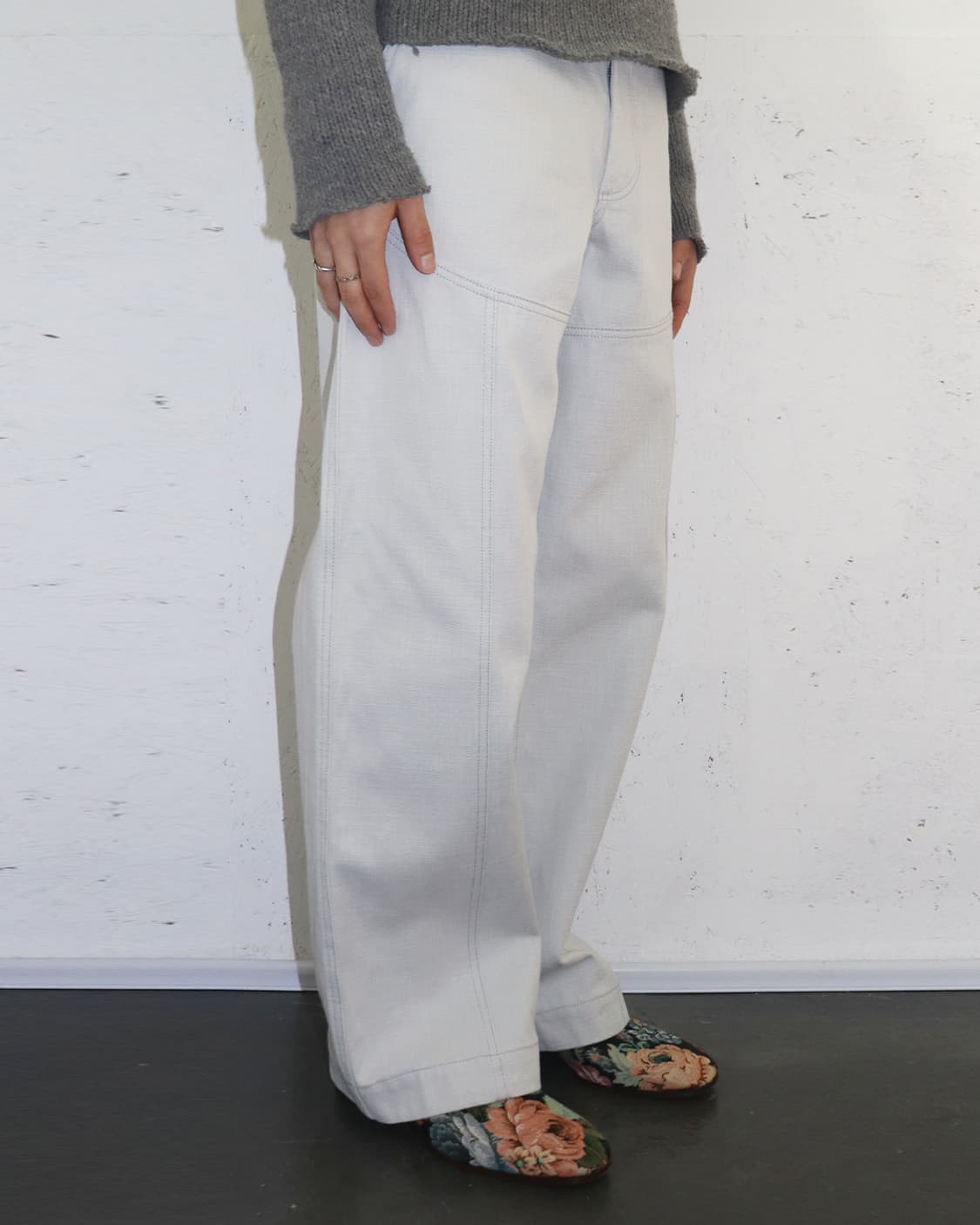 자크뮈스 20SS “Le Coup de Soleil” 캔버스 트라우저 상품이미지1