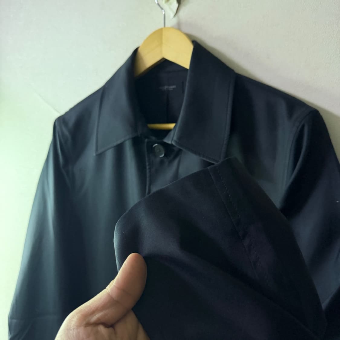 질스튜어트 뉴욕 히든버튼 네이비 맥코트 S (남성 100정도) 상품이미지6