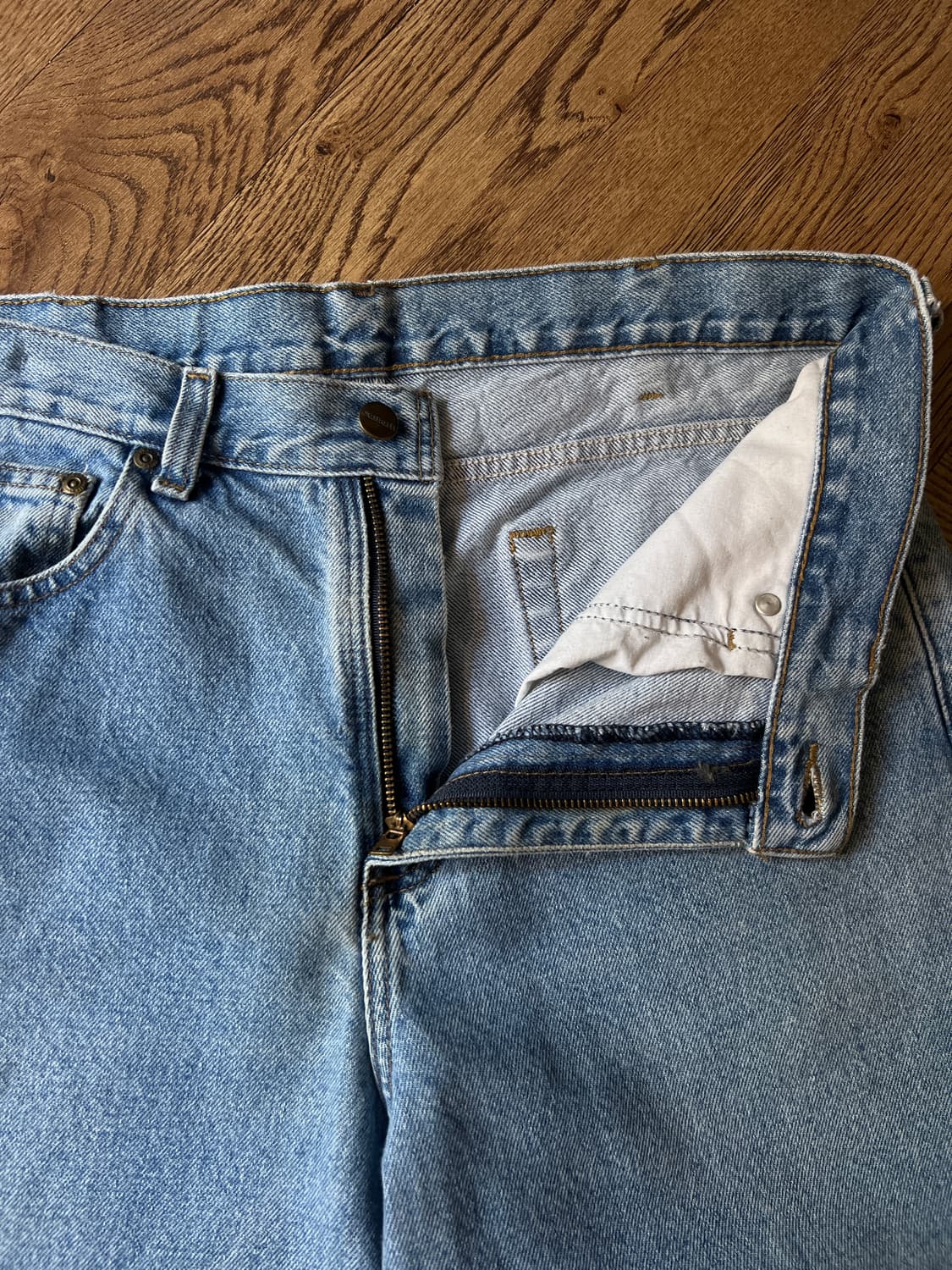 [34]칼하트 USA 빈티지 워싱 워크 데님 팬츠 상품이미지3