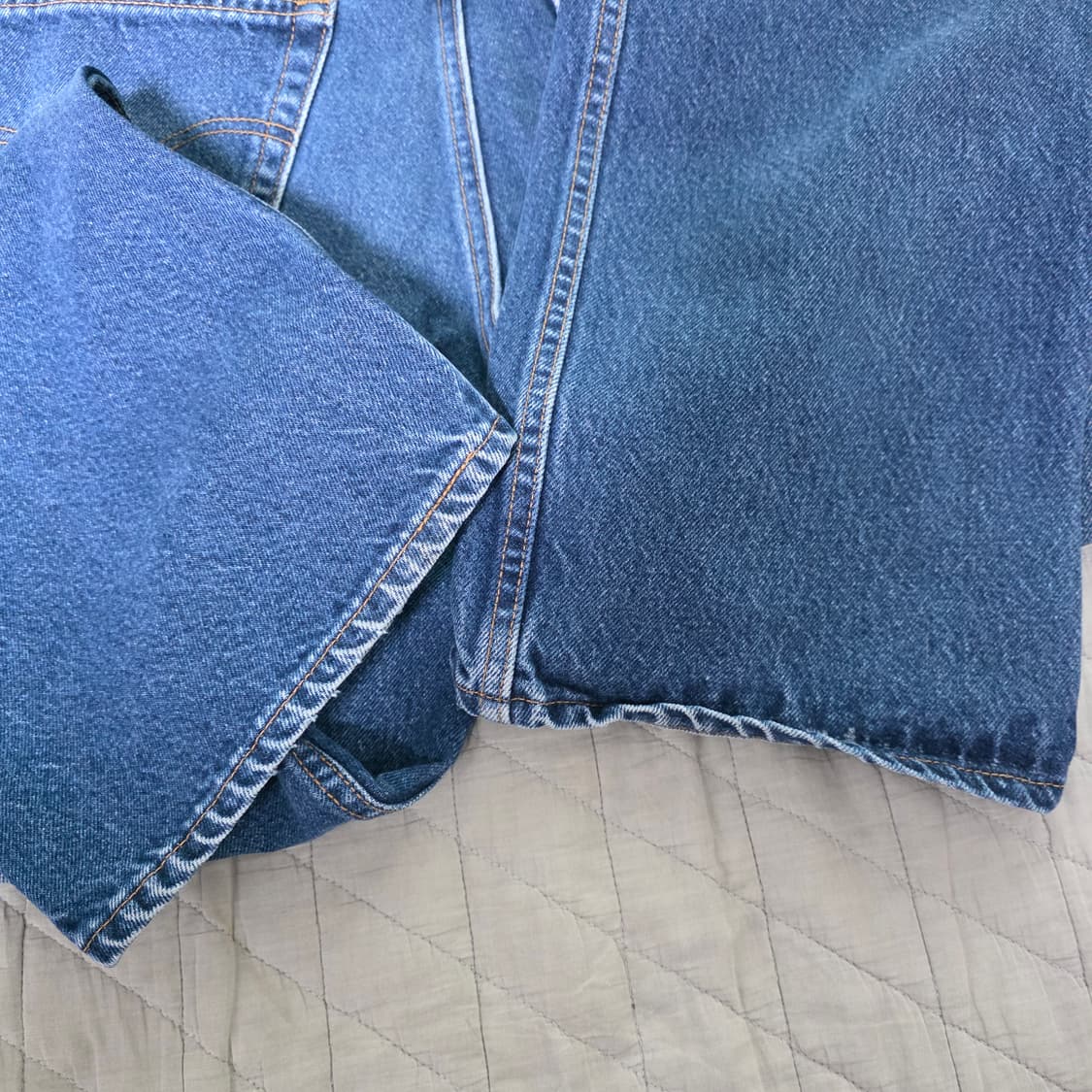 [38X32] 00s 빈티지 리바이스 517 부츠컷 데님 인디고 2 상품이미지6