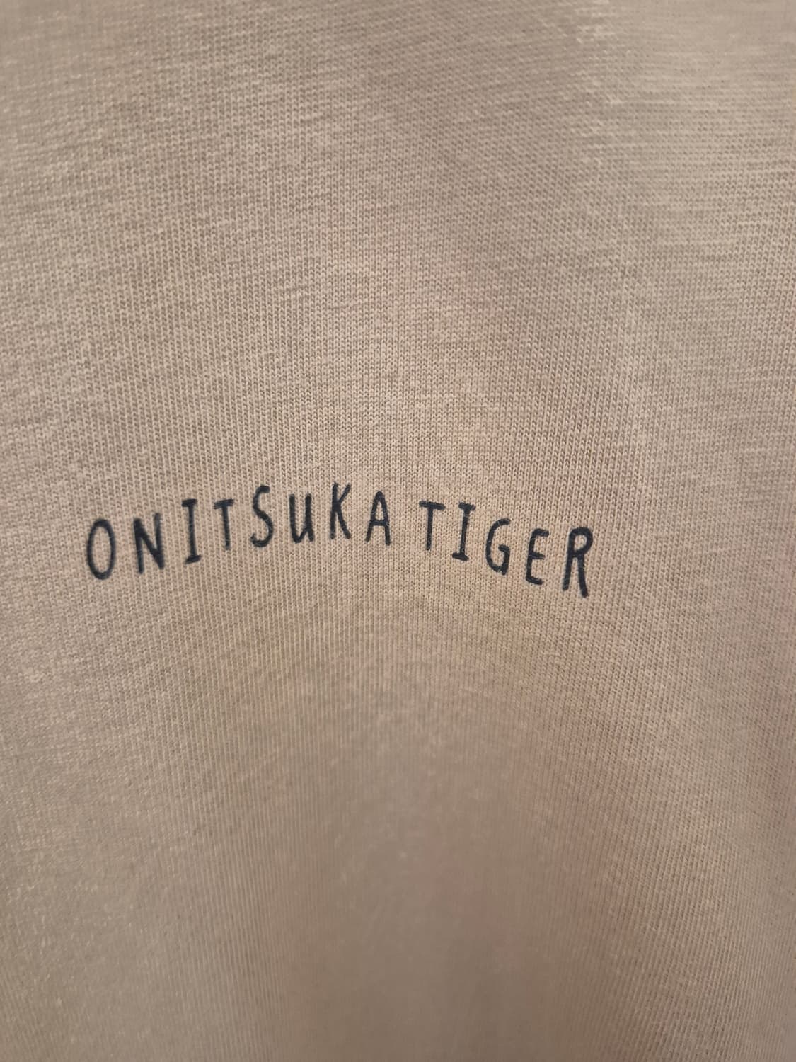 오니츠카타이거 반팔티 M 베이지 상품이미지5