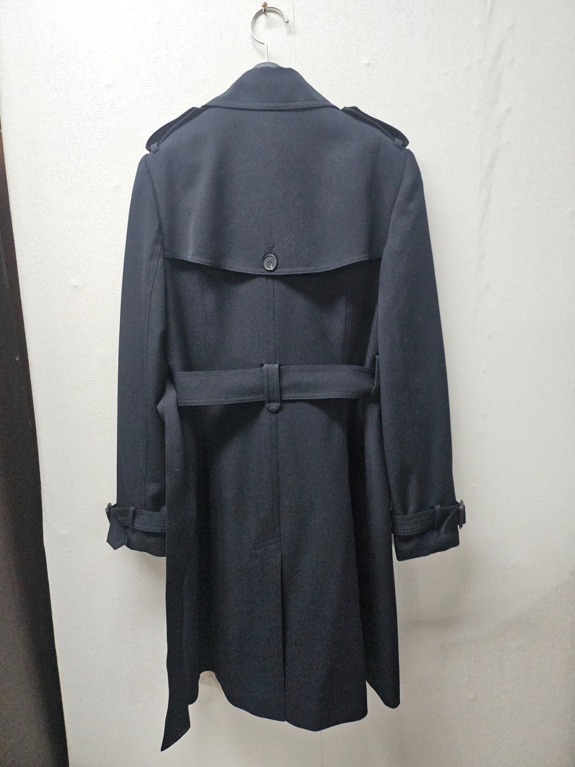 LINE 트렌치 코트 블랙  66 상품이미지4