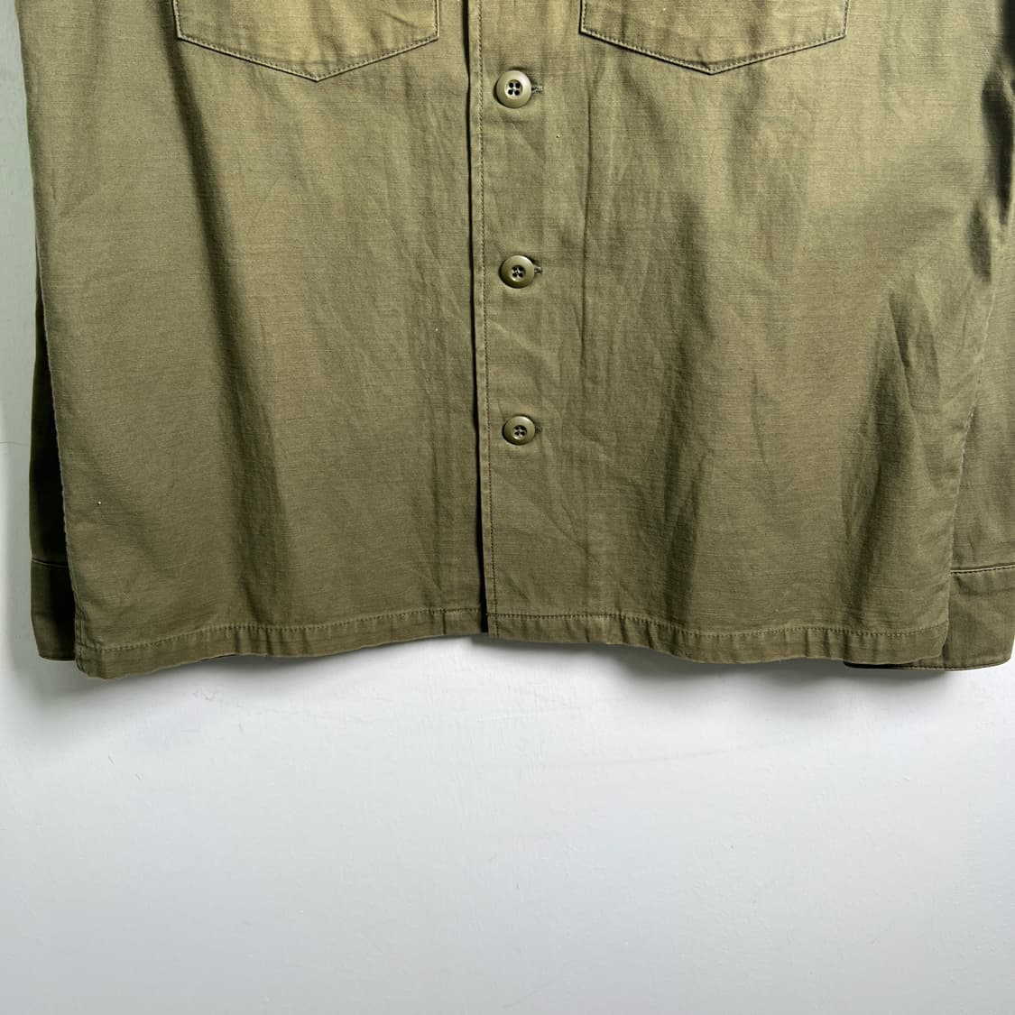 알파인더스트리 카키 유틸리티 셔츠 자켓 L 상품이미지5