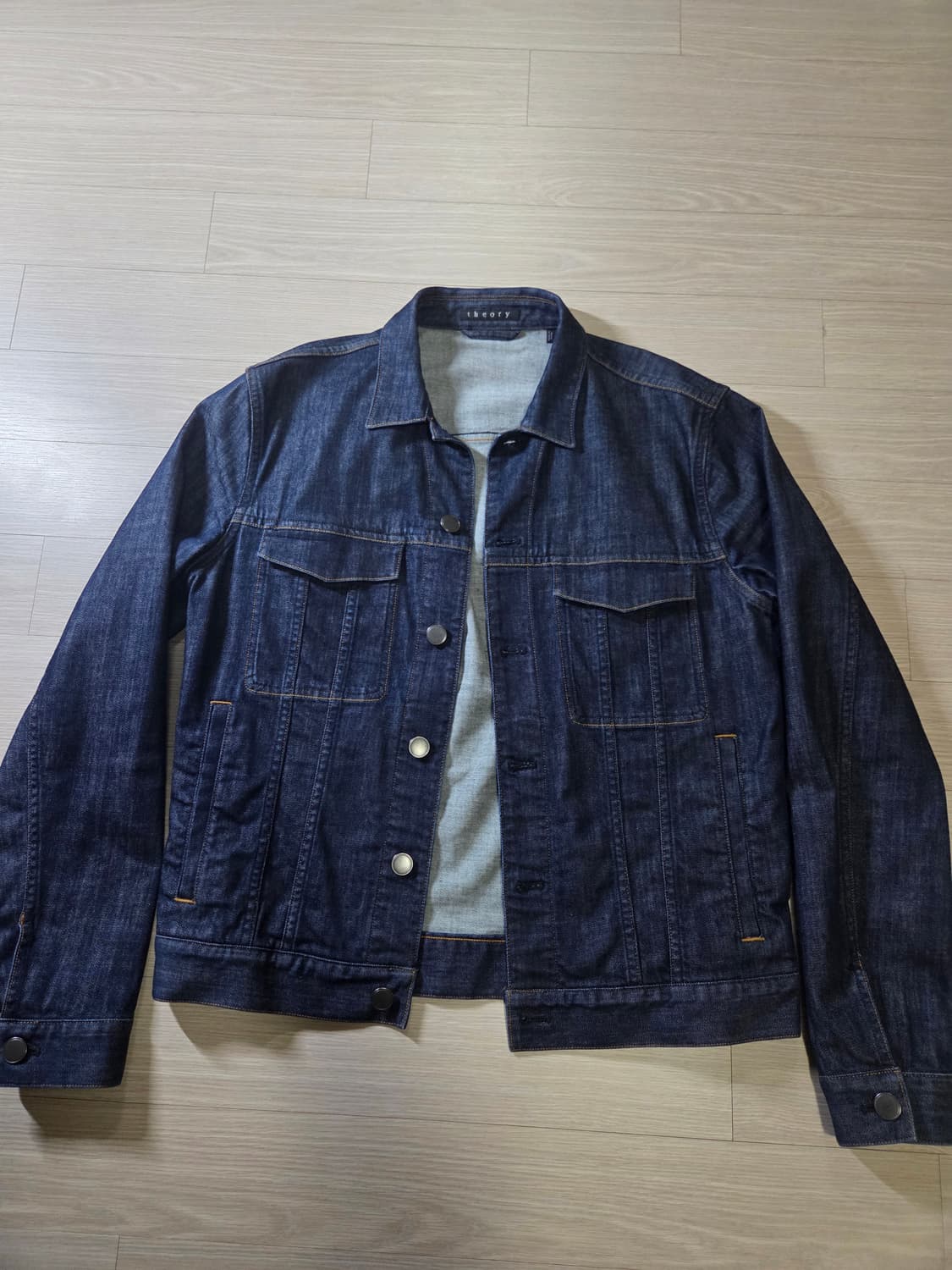 띠어리 데님 트러커 재킷 (M) 상품이미지1