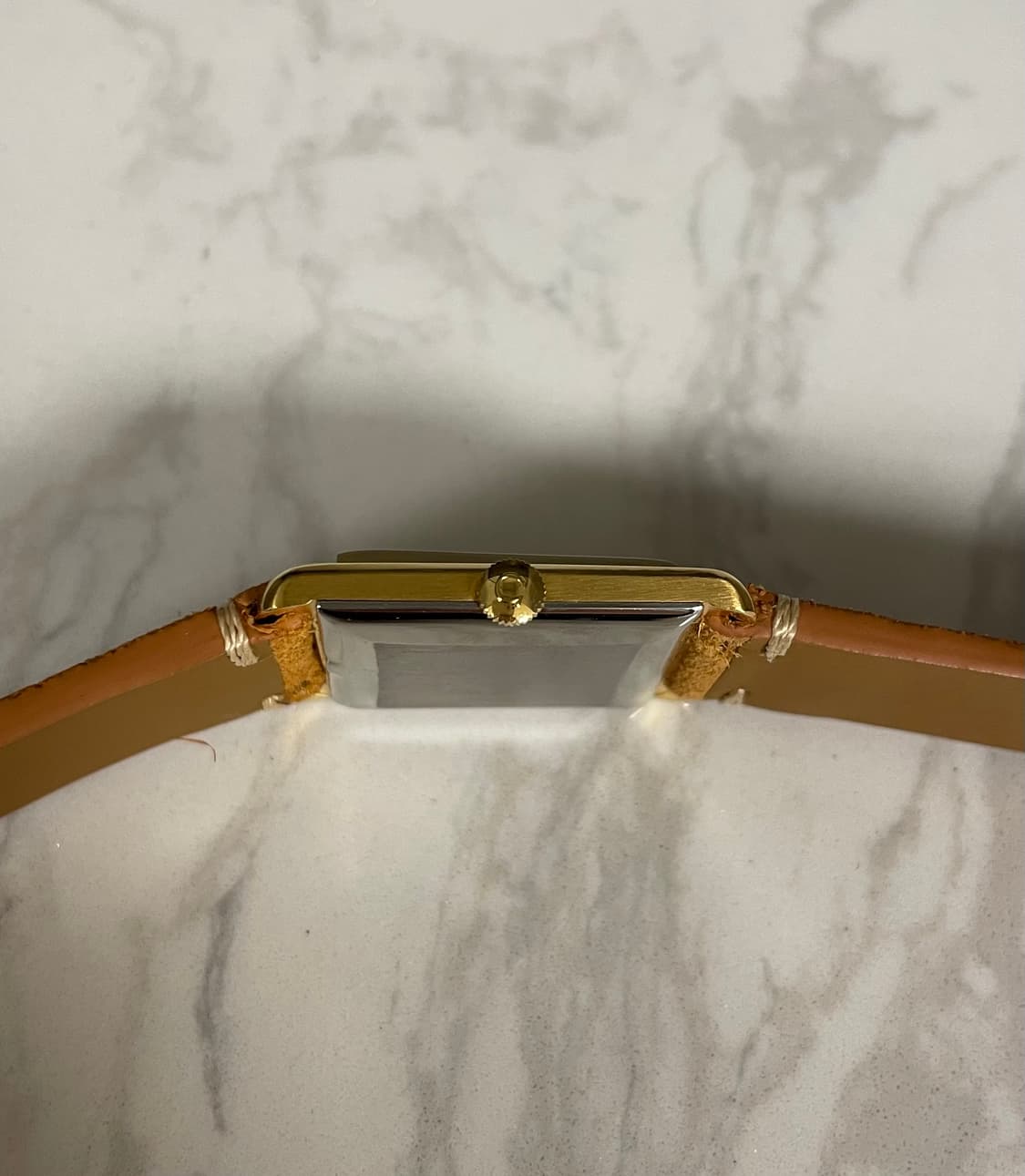 오메가 탱크 라지 빈티지 수동 시계 상품이미지4