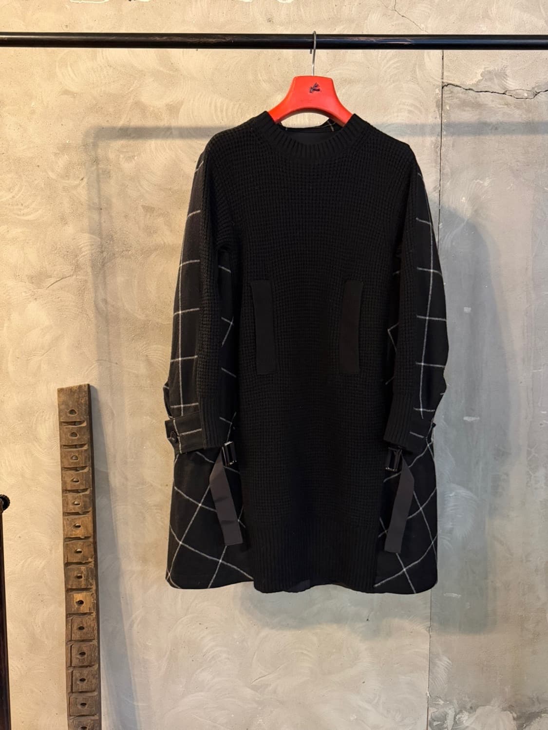 Sacai 사카이 니트 플란넬 원피스 55~66 상품이미지7