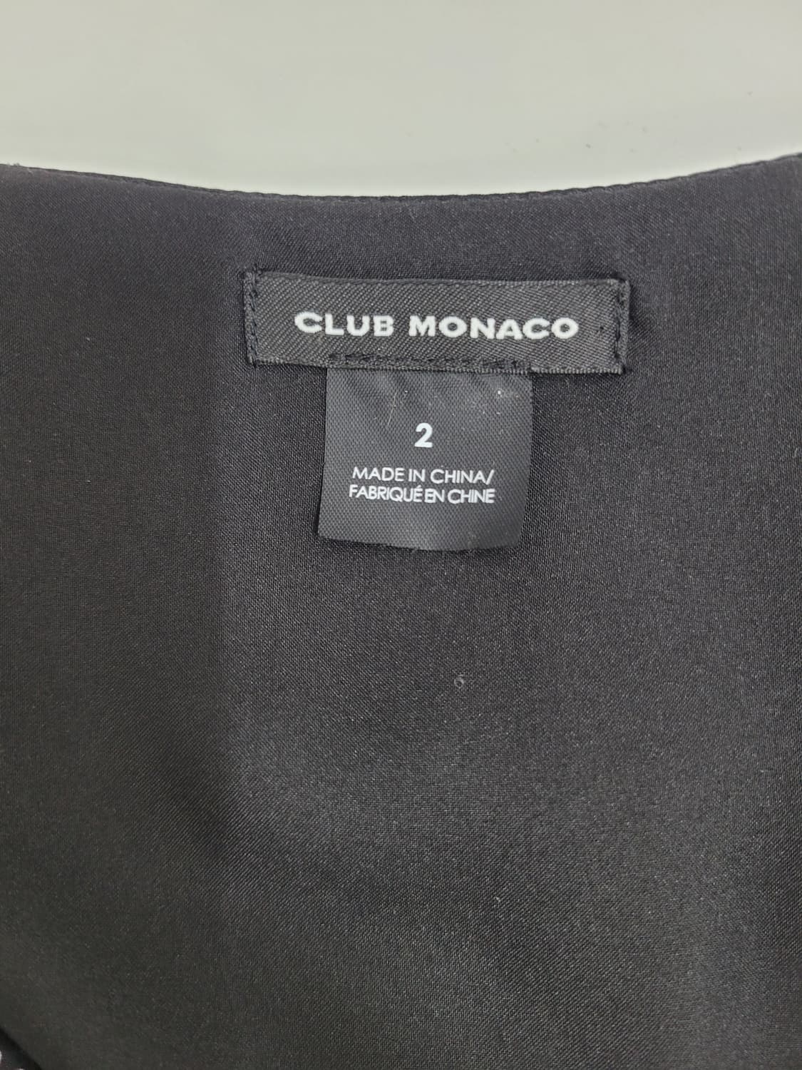 CLUB MONACO 클럽모나코 실크 프릴 원피스 / 여 2 (85) 상품이미지7