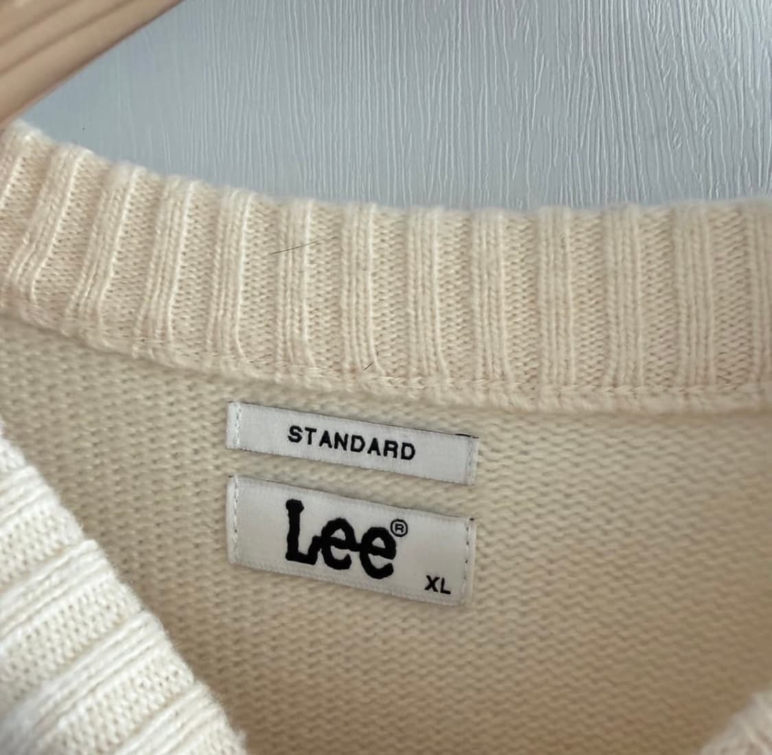 Lee 아이보리 니트 상품이미지2