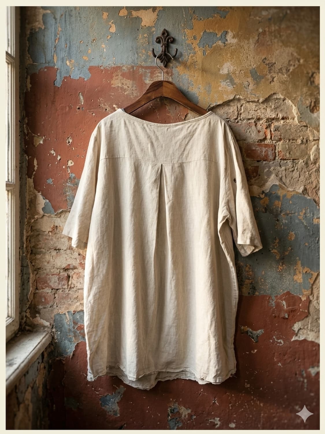 프렌치 리넨 자수 롱 블라우스 튜닉
 상품이미지3