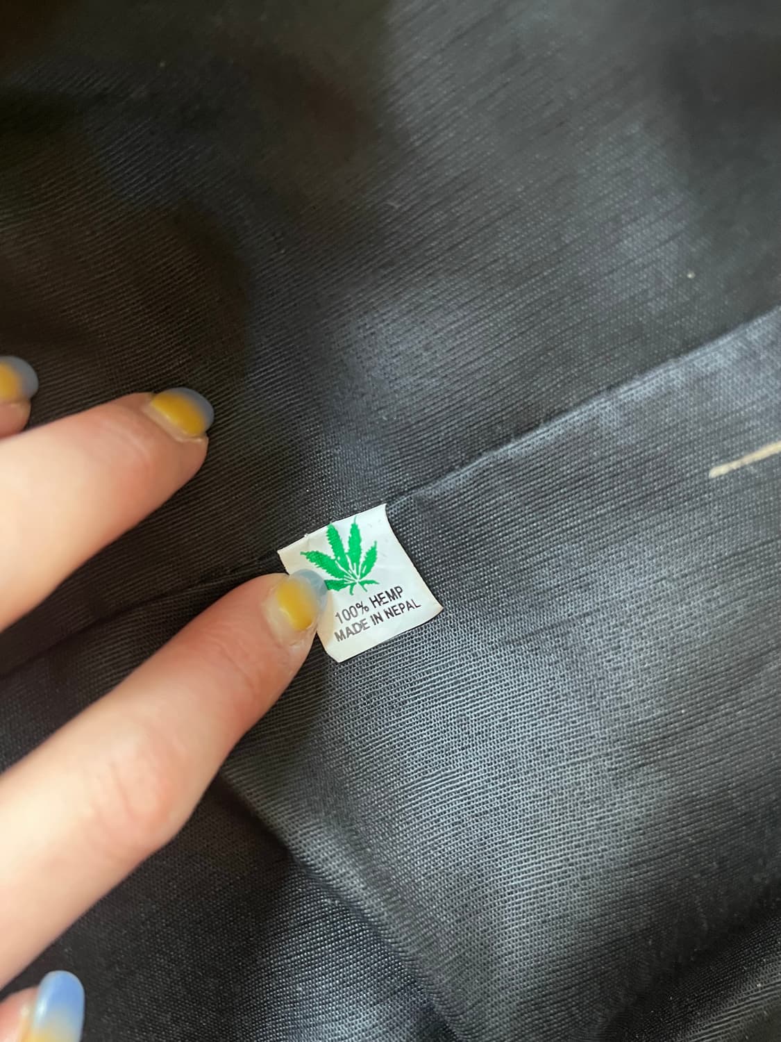 네팔 햄프 백팩 상품이미지2