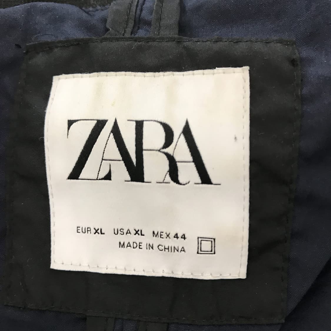 자라 블루종 바람막이자켓 [XL] 상품이미지5