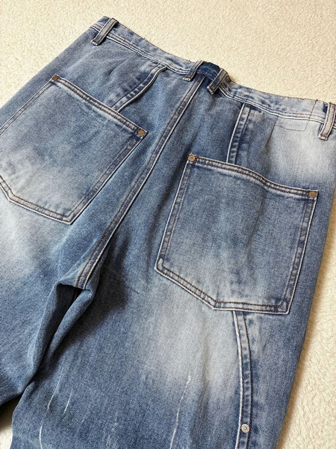 앤더슨벨 매튜 커브드 진 데님 팬츠 PN7358 상품이미지7