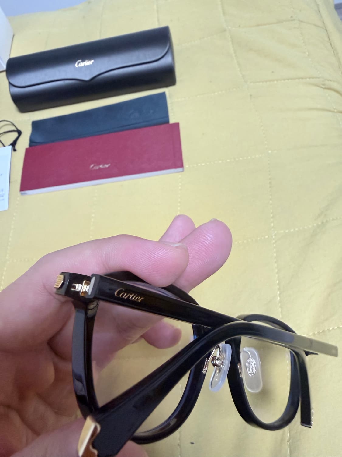 까르띠에 ct0560o뿔테안경 블랙 상품이미지8