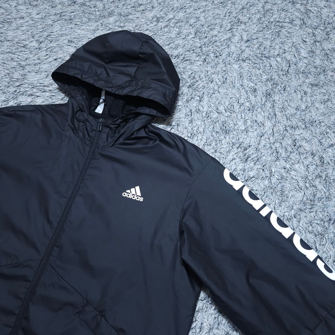 아디다스) S 여성 오버사이즈 윈드브레이커 / 왕눈이샵 상품이미지4