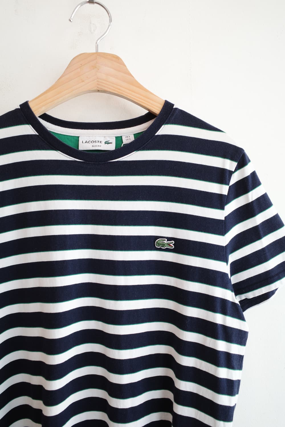 Lacoste 라코스테 로고 자수 티셔츠 상품이미지2