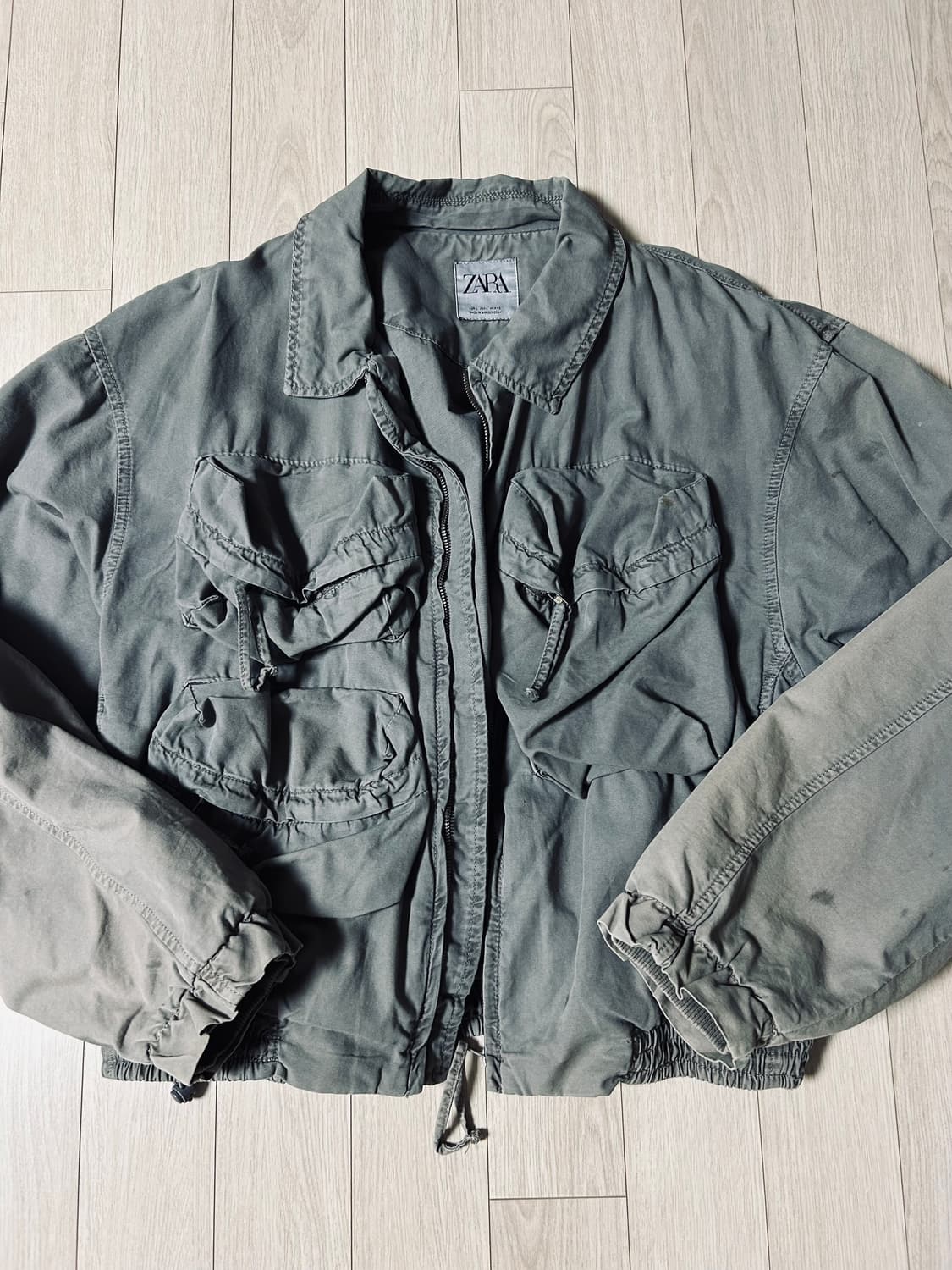 자라 빈티지 포켓 자켓 상품이미지1