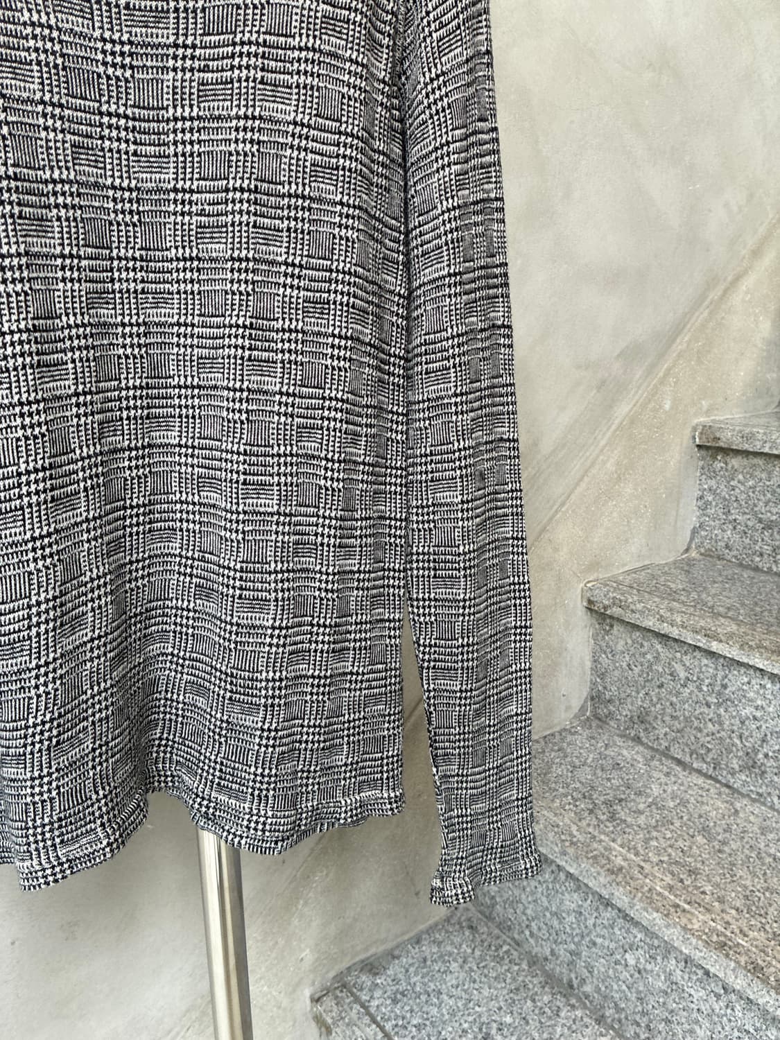 캐피탈 패치 니트 티셔츠 상품이미지3