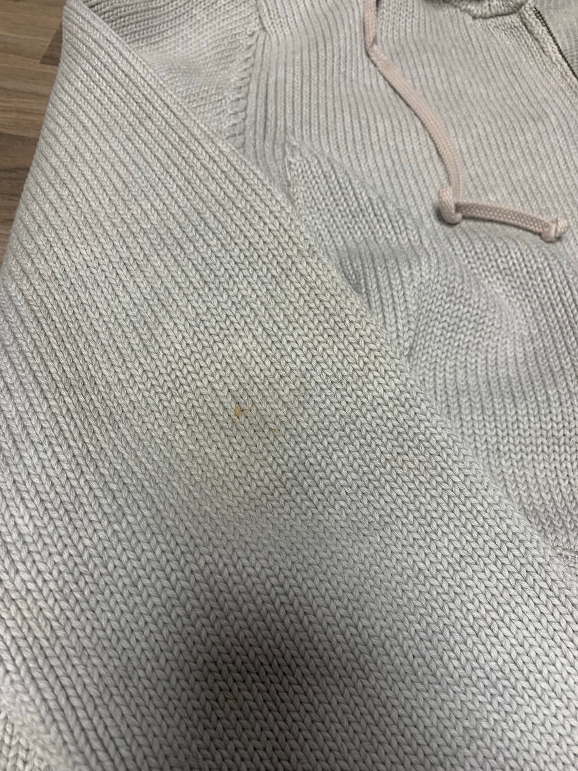 폴로 릴프로렌 니트후드집업, 그레이 상품이미지10