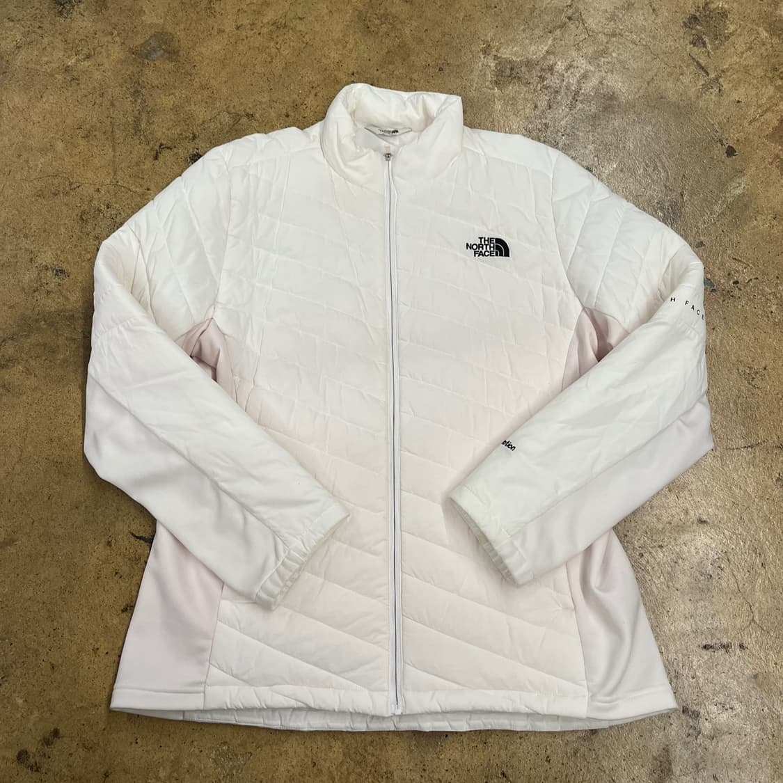 [정품/XL] 노스페이스 화이트 퀼팅 자켓 b17 상품이미지2