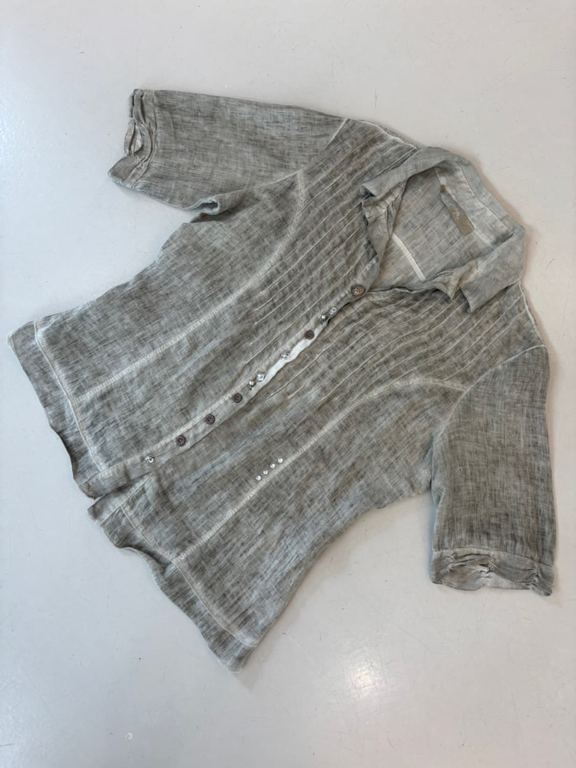 Bottega Linen Shirt 상품이미지3