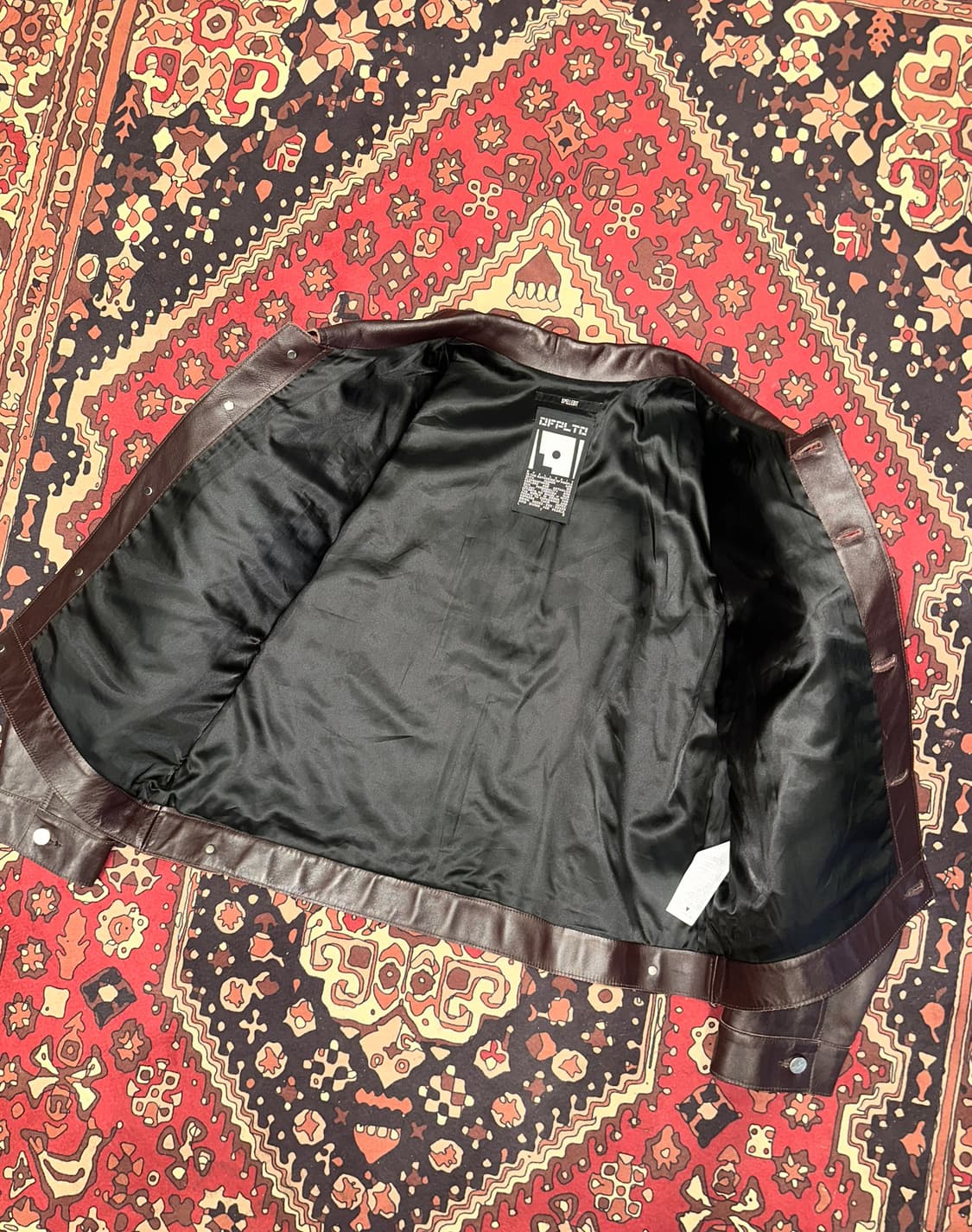 ( XL-2XL ) 가죽자켓 가죽셔츠 가죽자켓 워크웨어 아메카지  상품이미지3