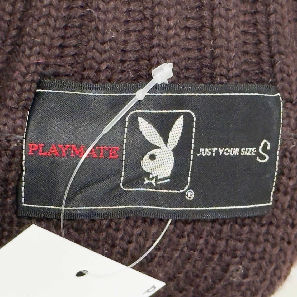 90s 플레이 보이 울 코위찬 가디건 상품이미지6