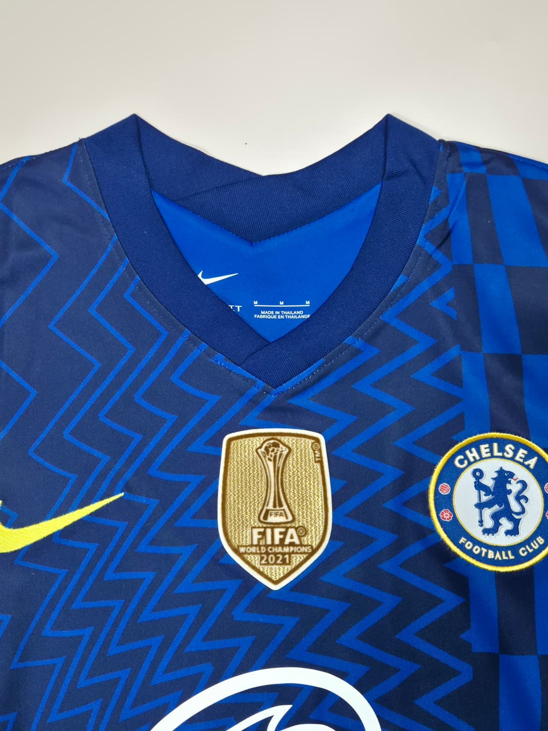 21-22 첼시 홈 은골로 캉테 유니폼 M 레플리카 상품이미지3