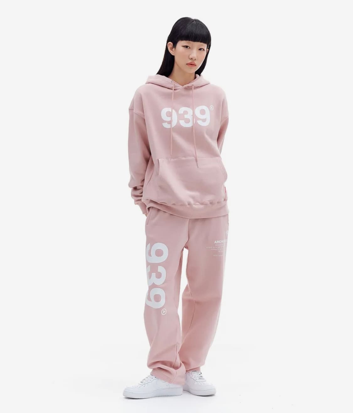 아카이브 볼드 939 LOGO SWEAT PANTS (PINK) 상품이미지3