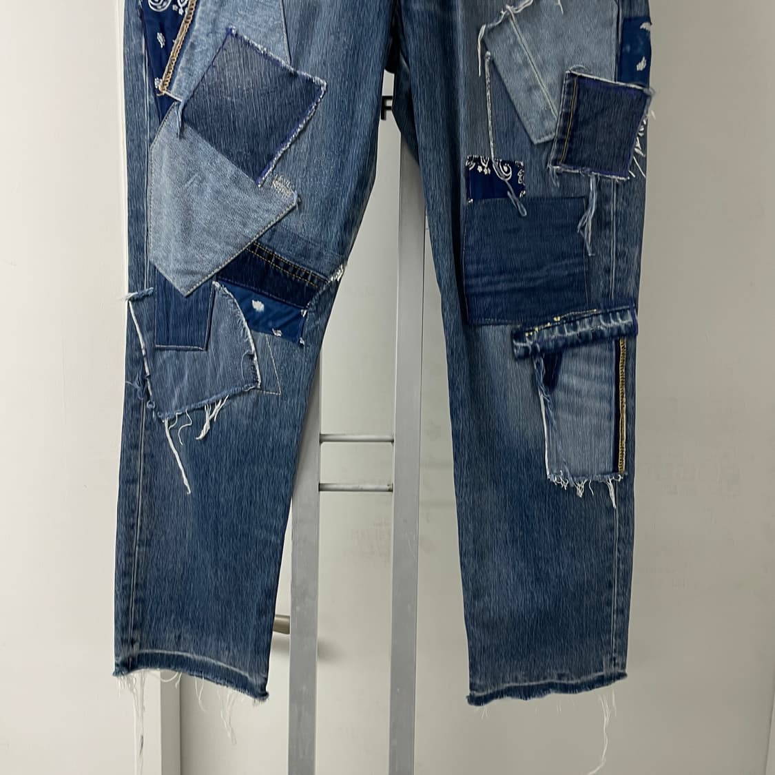 폴로 랄프로렌 패치워크 데님 팬츠 28 상품이미지3