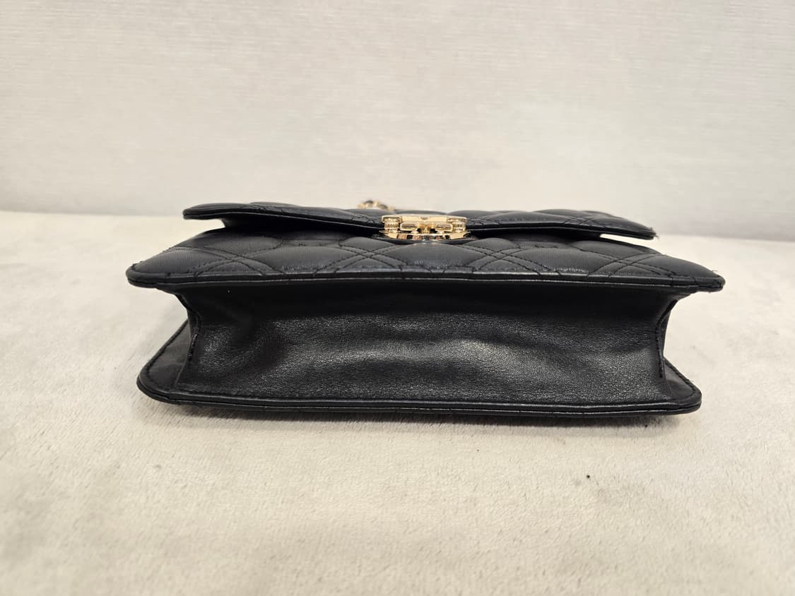 METROCITY 메트로시티 미니 블랙 퀼팅 체인백 크로스백 상품이미지6