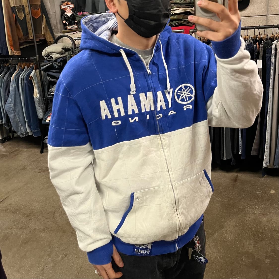 야마하 레이싱 후드 집업 (105) 상품이미지1