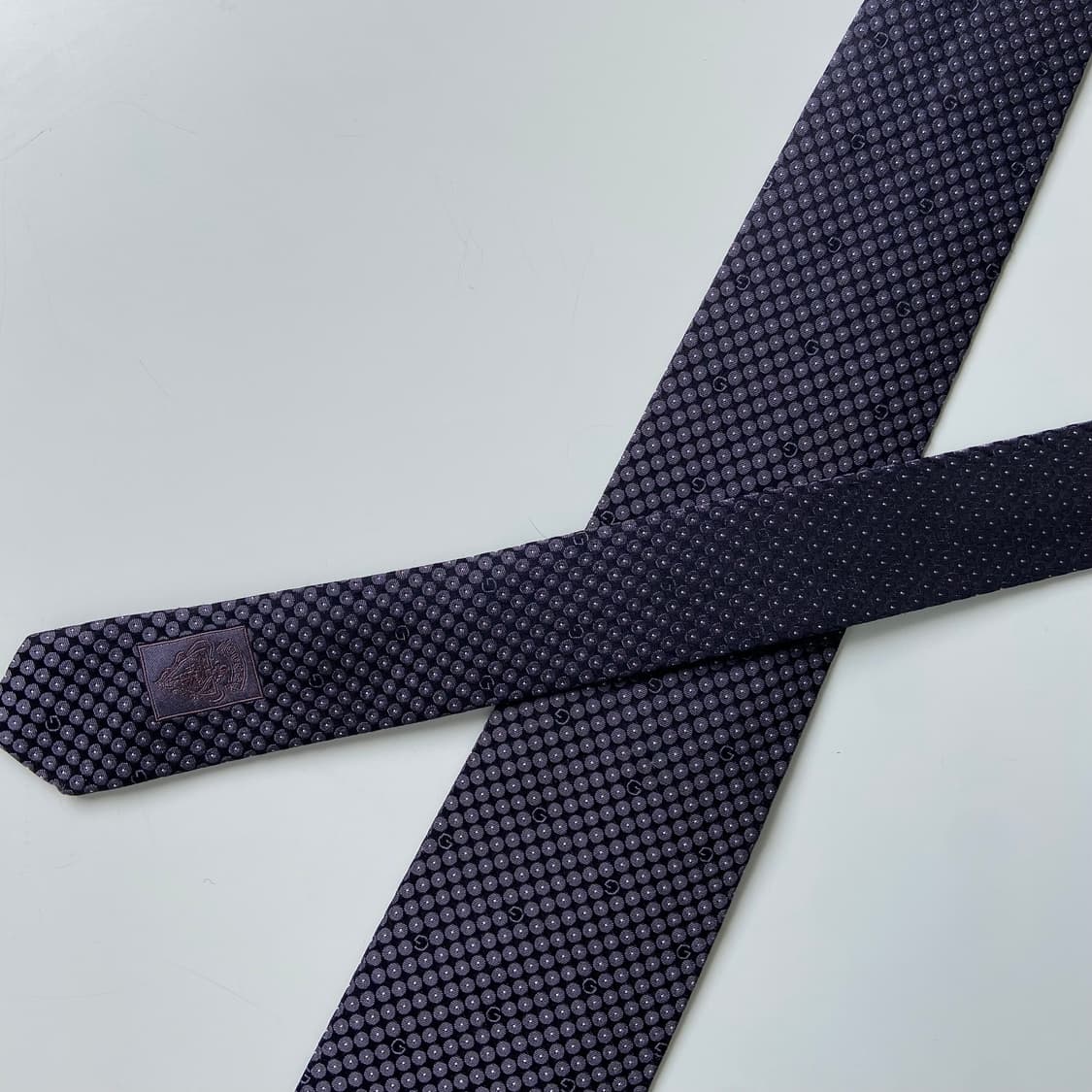 구찌(GUCCI) G모노그램 명품 정품 넥타이 8.3cm 상품이미지5