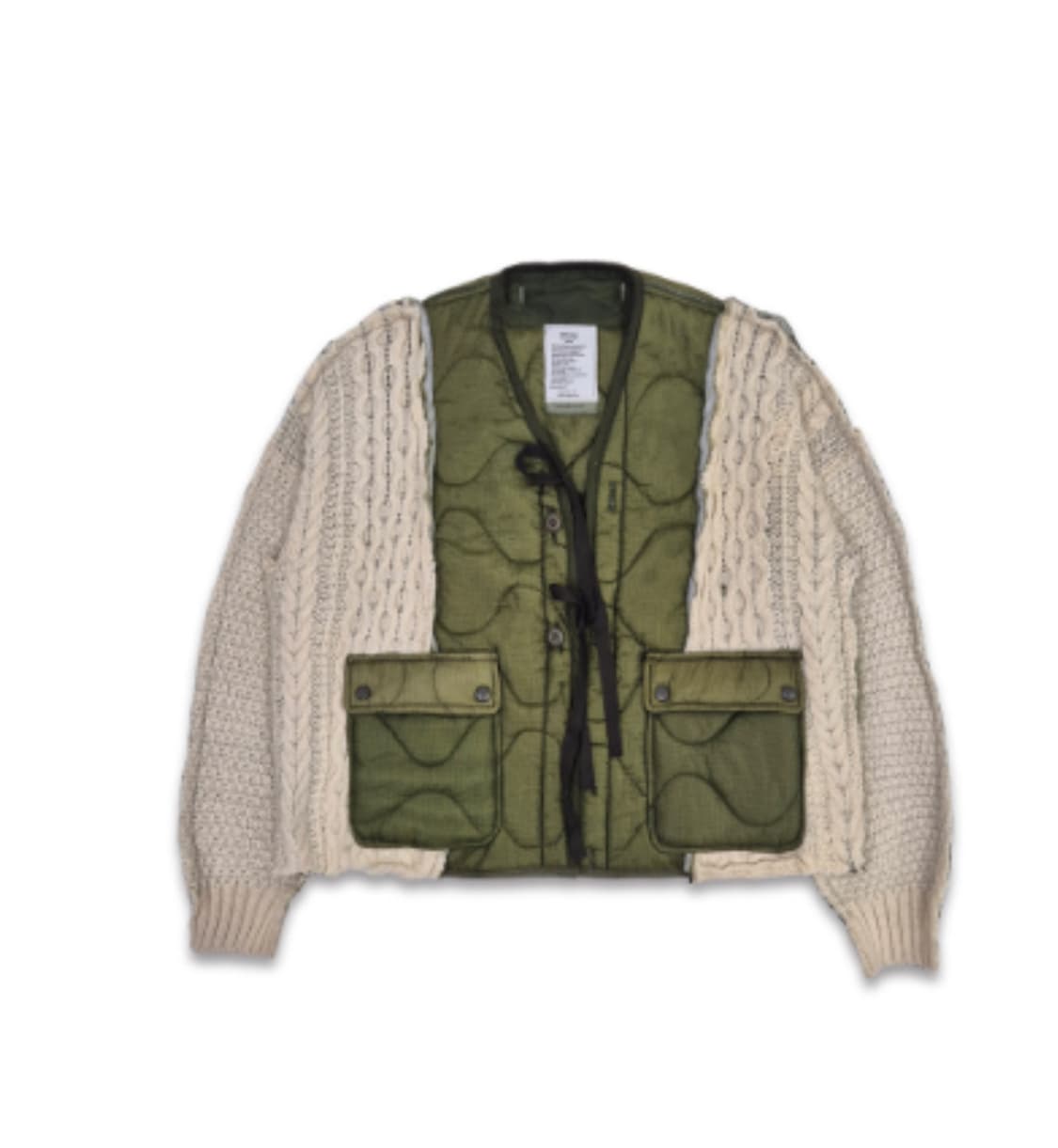 orleans re work fisherman quilted jacket 상품이미지1