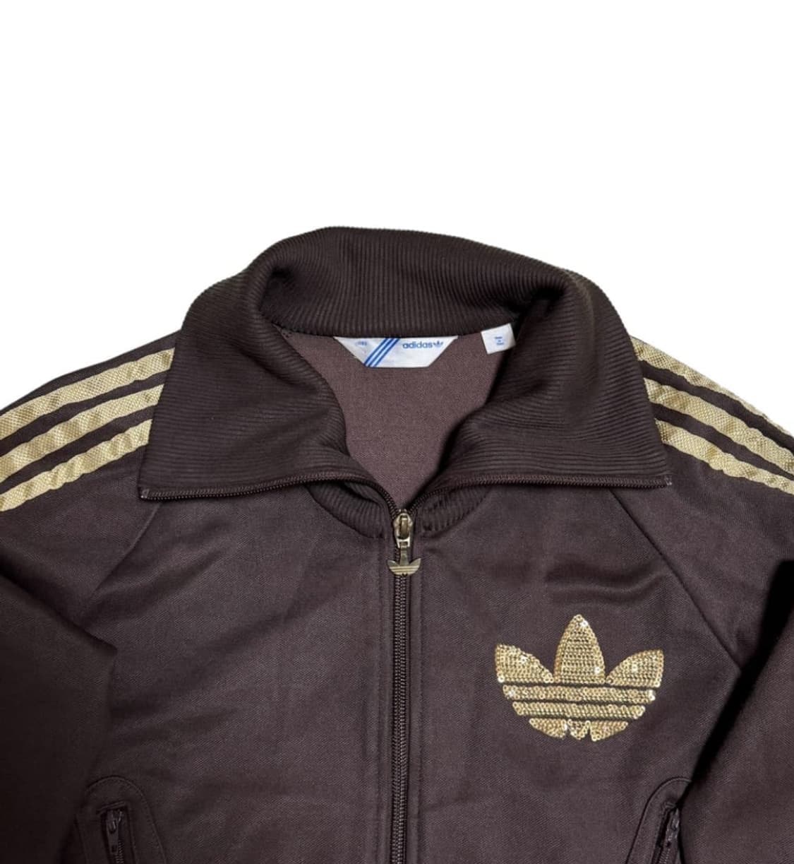 아디다스 희귀 파이어버드 스팽글 져지 브라운 상품이미지2