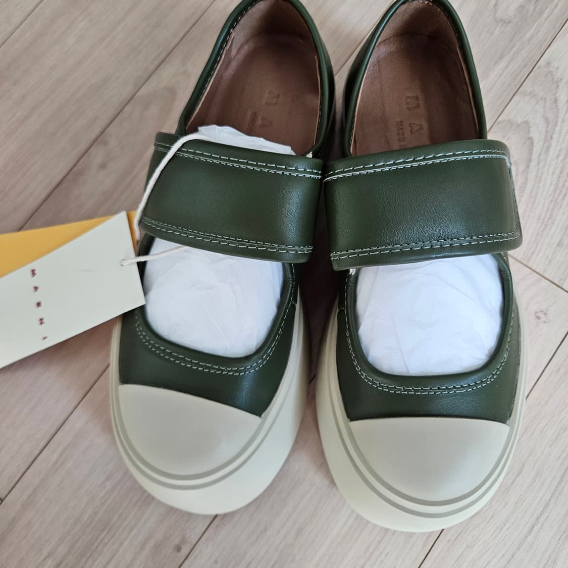 마르니 메리제인 발레리나 플랫폼 슈즈 225 상품이미지5