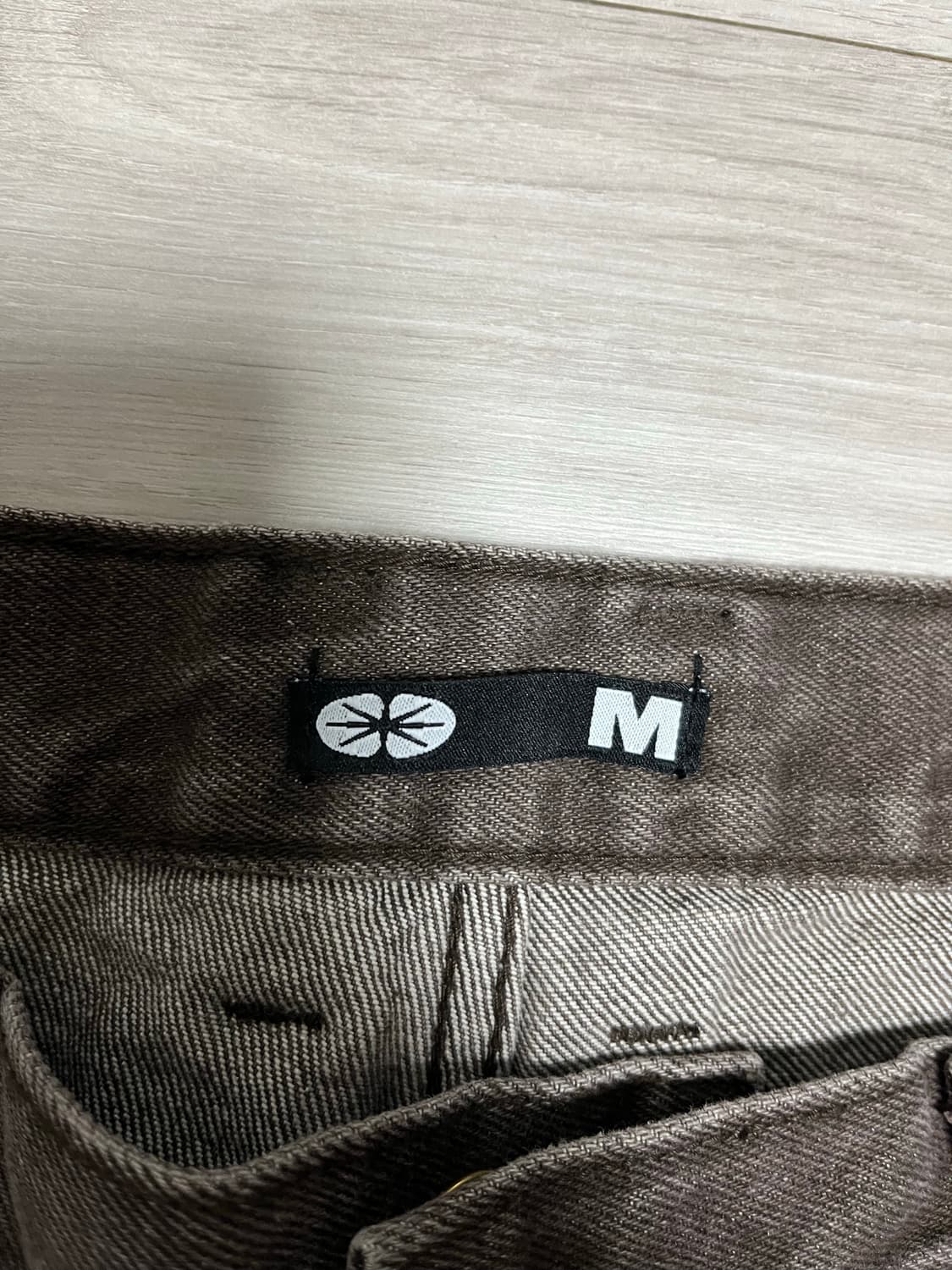 이알티알(ERTR) 더블니 팬츠 브라운 상품이미지2