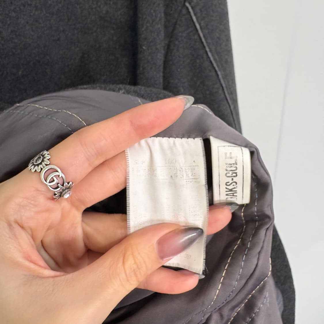 닥스 골프 남성 모직 코트 100 상품이미지4