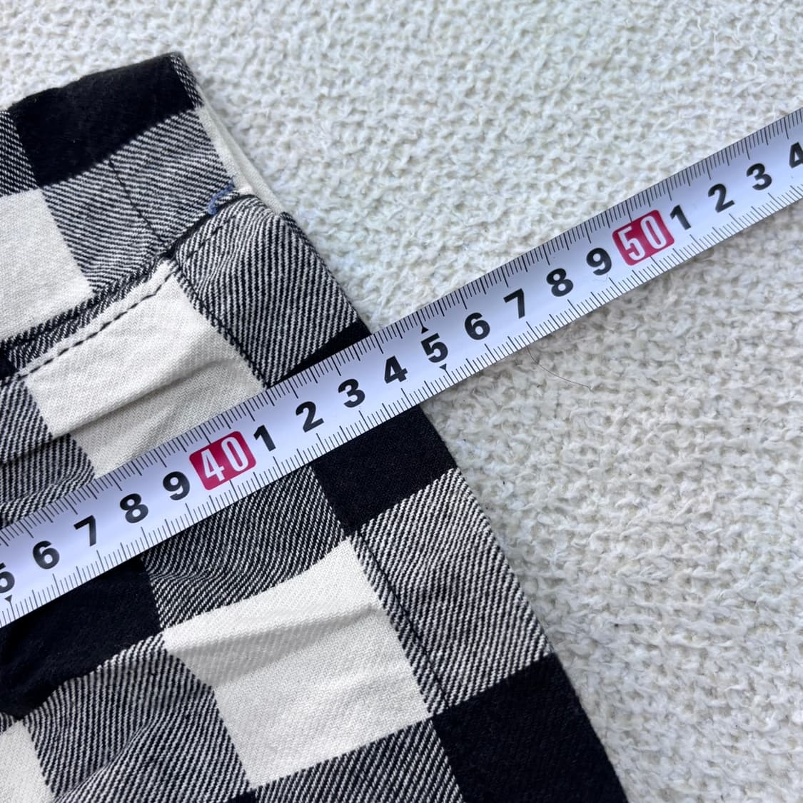 M 스몰버드 체크패턴 반바지 0423E 상품이미지5