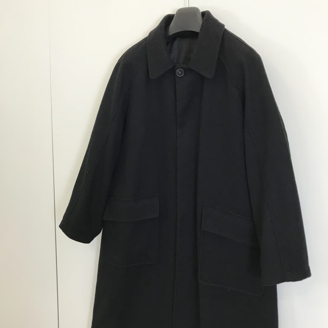 키뮤어 세미오버 울 발마칸코트 [L] 상품이미지2