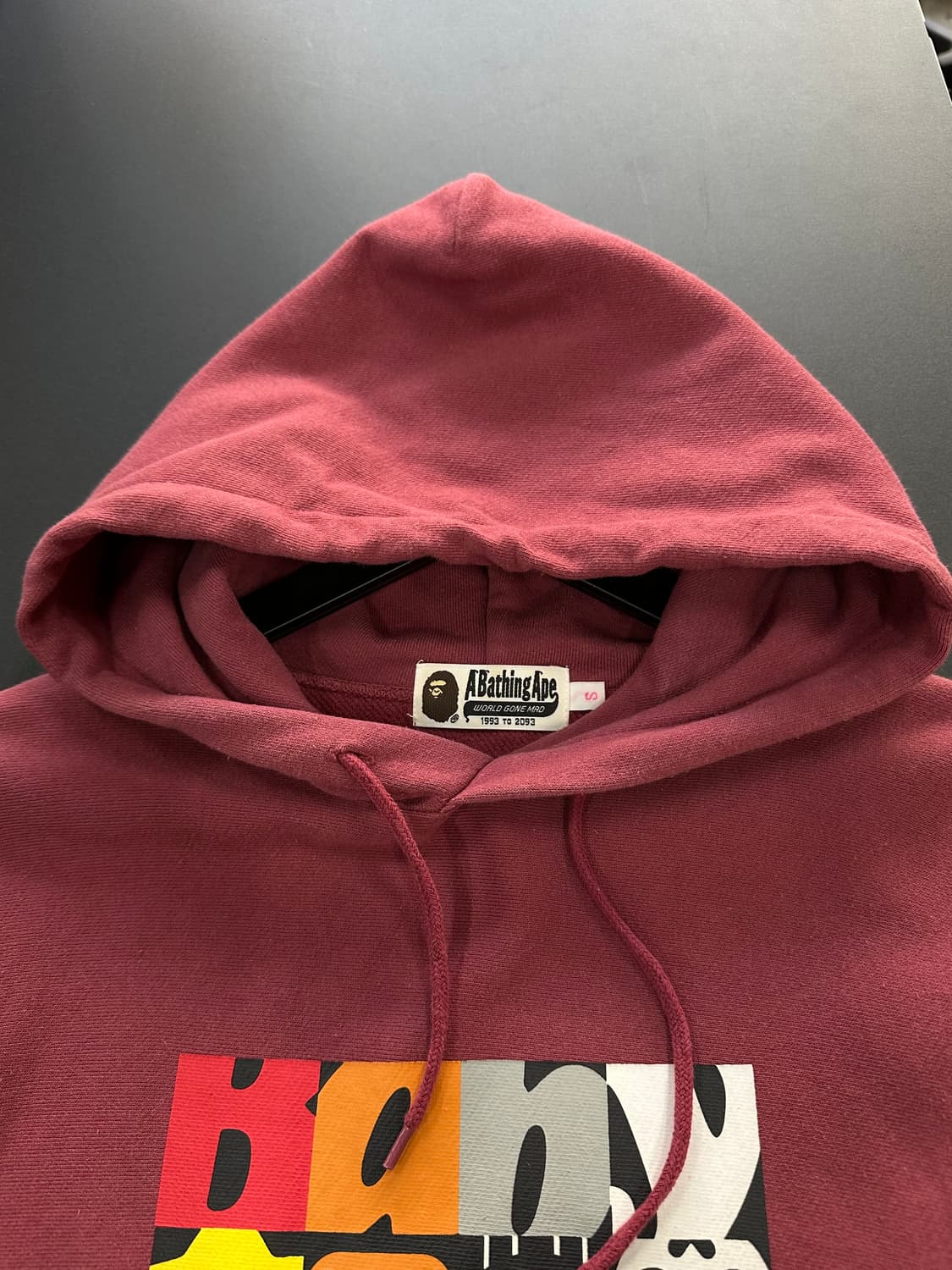 베이프 베이비마일로 후드티 상품이미지5