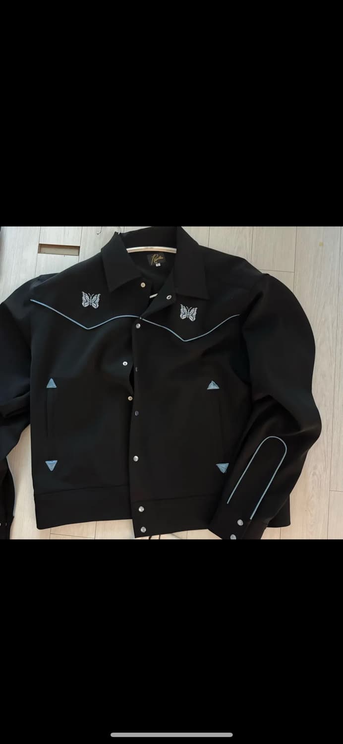 니들스 파이핑 카우보이 자켓 블랙 L 상품이미지1