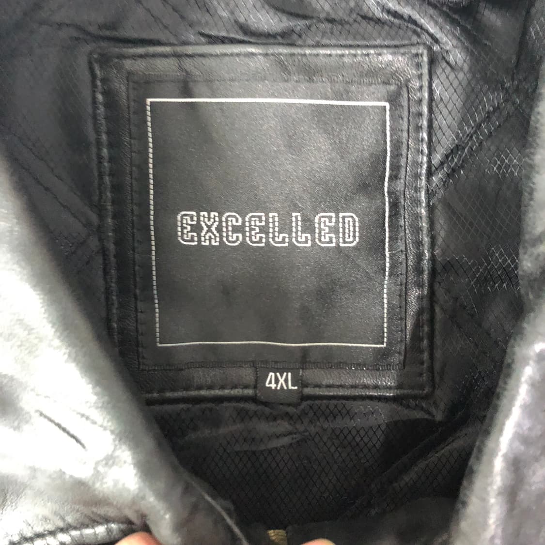 엑셀레드 빅사이즈 레더자켓  상품이미지8