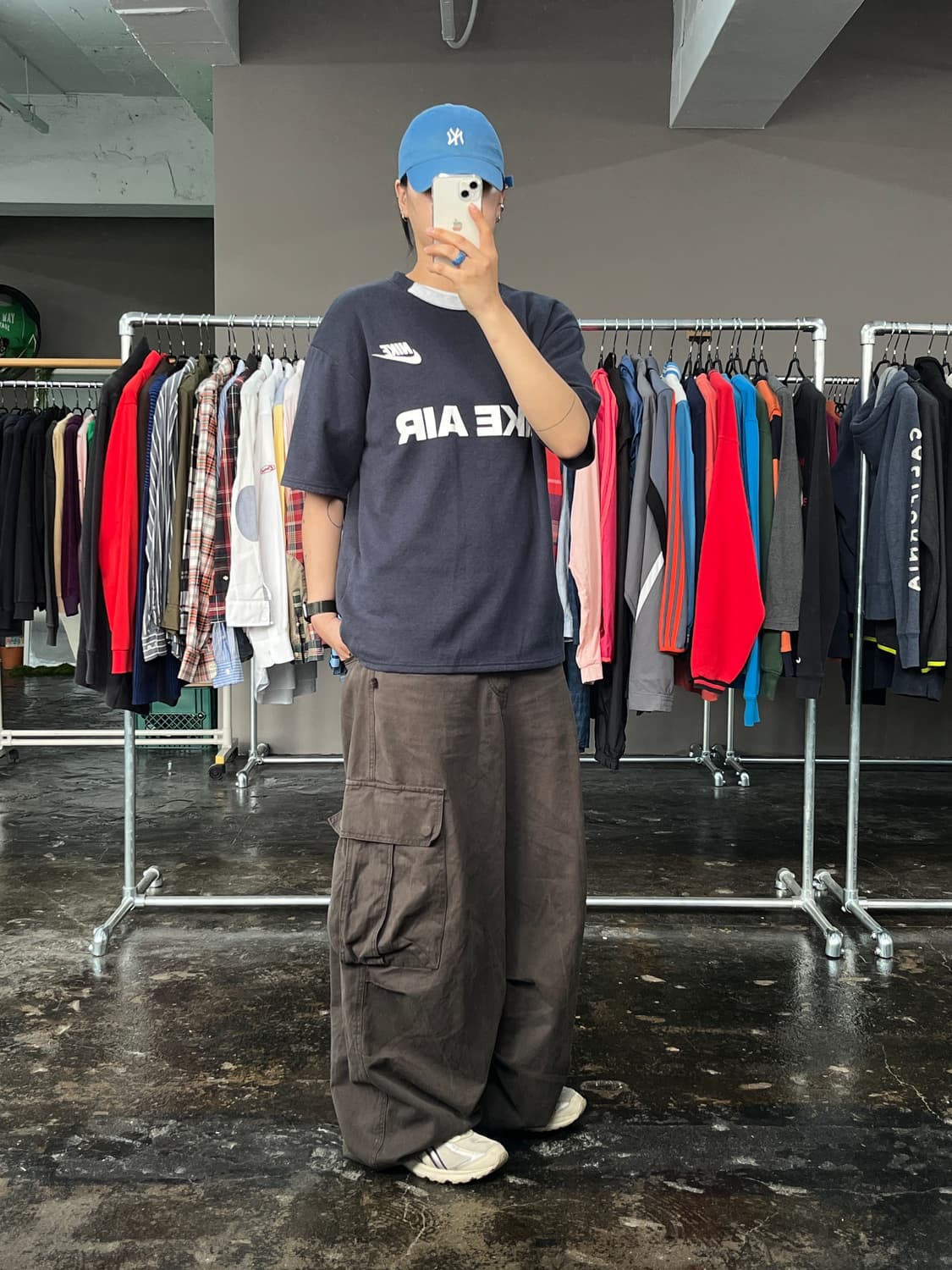 나이키 프린팅 코튼 반팔 티셔츠  상품이미지5
