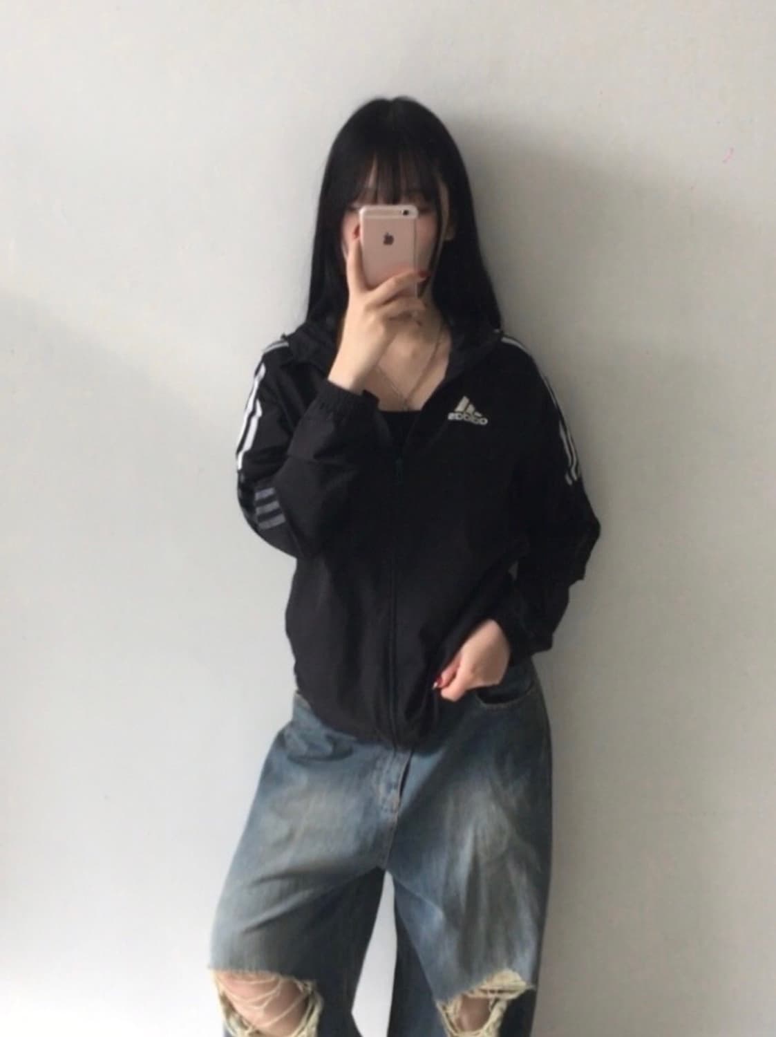 아디다스 후드 우븐재킷 상품이미지1