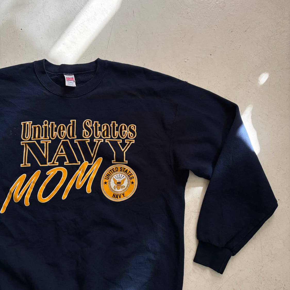 90s US NAVY USA OG 빈티지 스웻셔츠 XL 상품이미지2