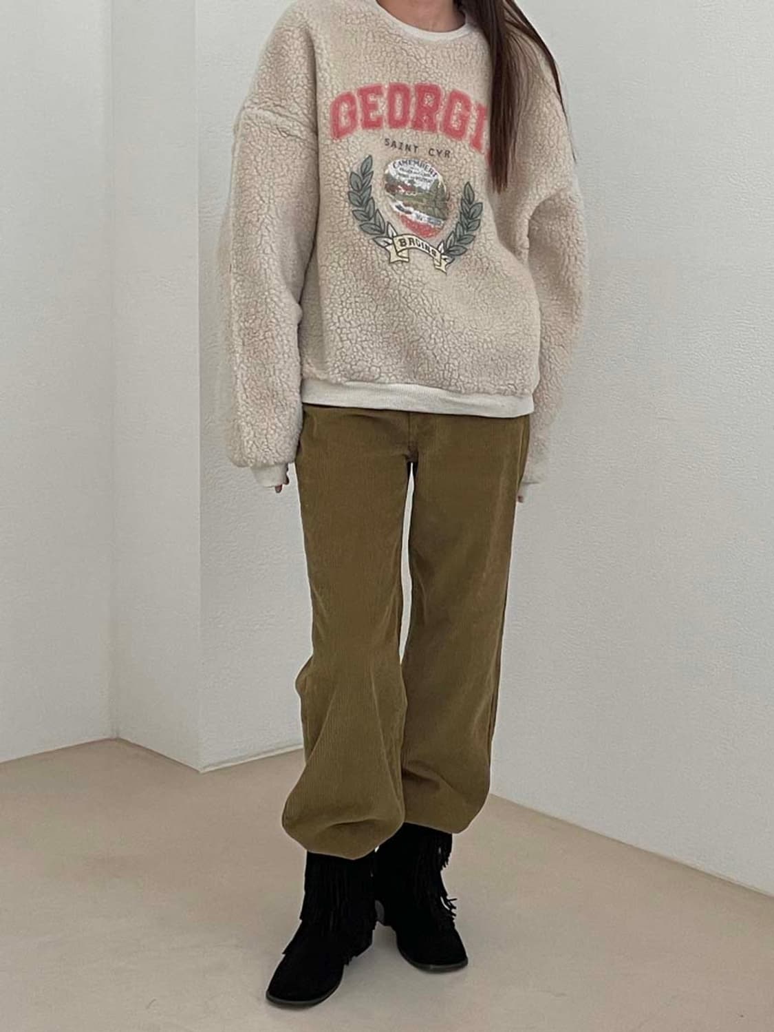 골덴 팬츠(카멜, S) 상품이미지1