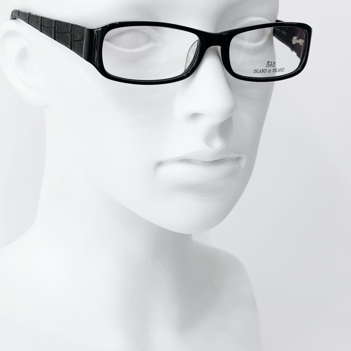 ISLAND in ISLAND 레드 가죽 뿔테 안경 상품이미지8