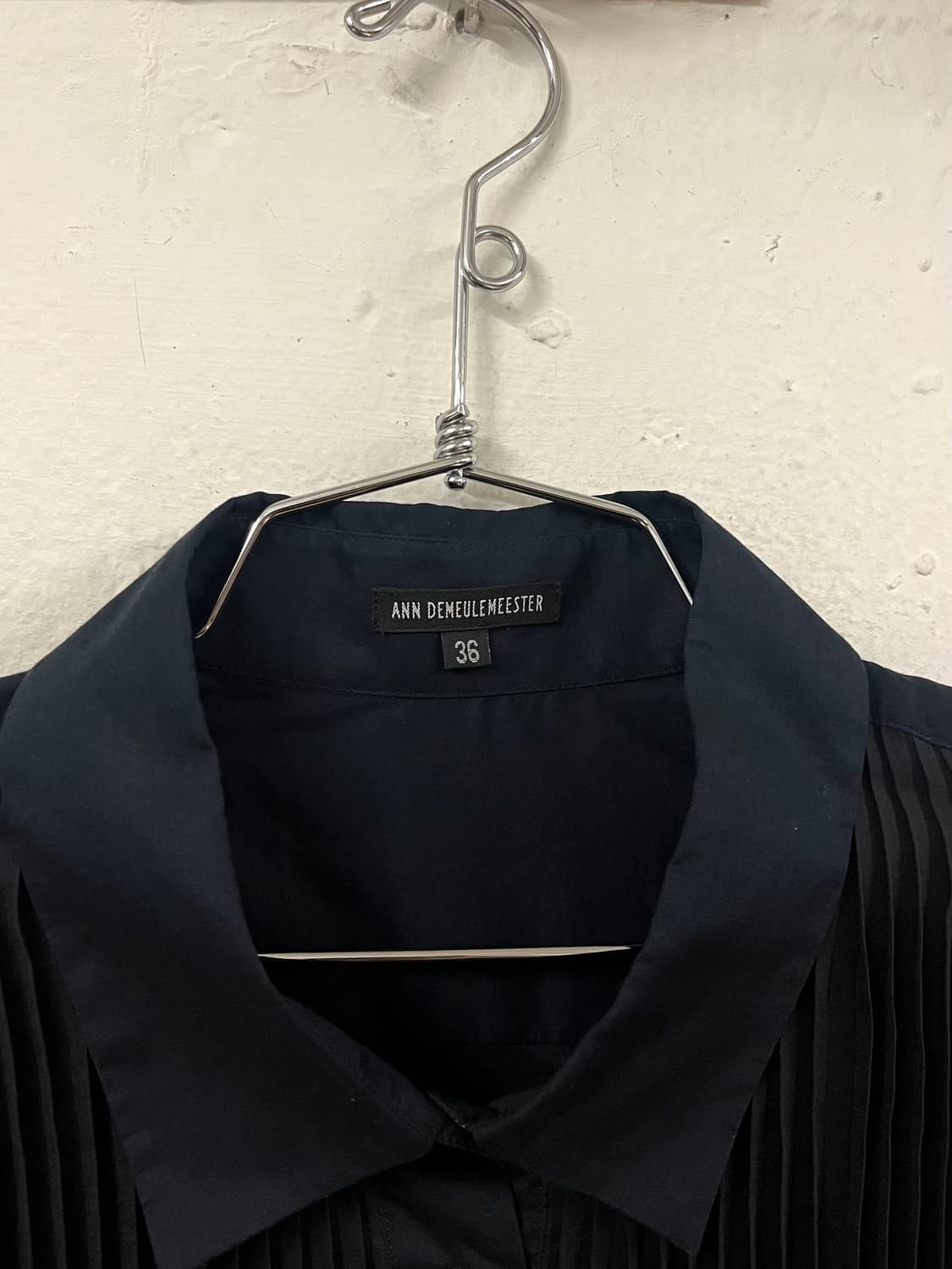 앤드뮐미스터 스트랩 플리츠 셔츠 상품이미지3