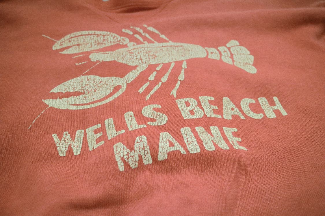 웨어하우스 맨투맨 오렌지 상품이미지5