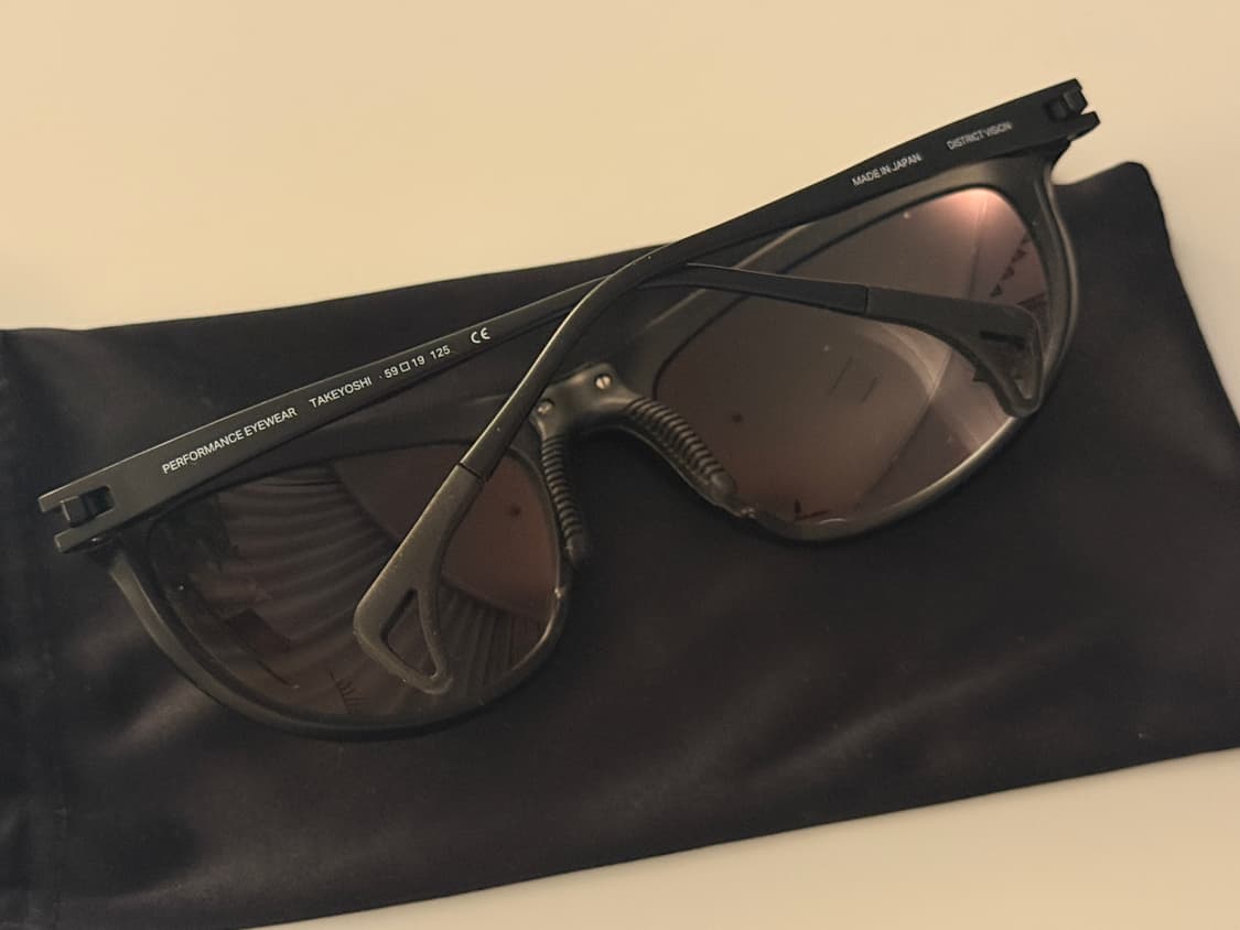 디스트릭트 비전 타케요시 선글라스 판매합니다  상품이미지4